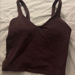 Lululemon brown tank top